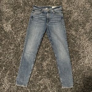 Rag & Bone Nina high-rise ankle skinny size 28